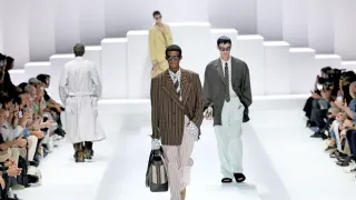 Dolce & Gabbana embrace wrinkled romance for spring-summer 2026