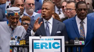 NYC Mayor Eric Adams kicks off reelection bid and casts Zohran Mamdani as having a 'silver spoon'