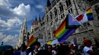 Hungary's LGBTQ+ community defies government ban on Pride march