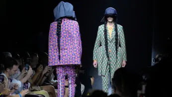 Rei Kawakubo redefines men's suits with radical designs at Paris Fashion Week