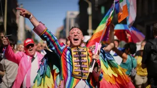 Around 100,000 march in Budapest Pride in open defiance of Hungary's ban