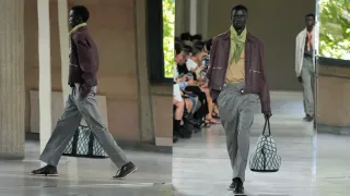 At Hermès, woven leather and quiet confidence set the tone for Paris menswear