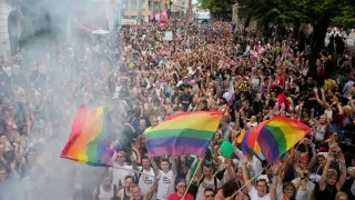 Berlin Celebrates Pride Parade With Techno Beats and Rainbow Flags